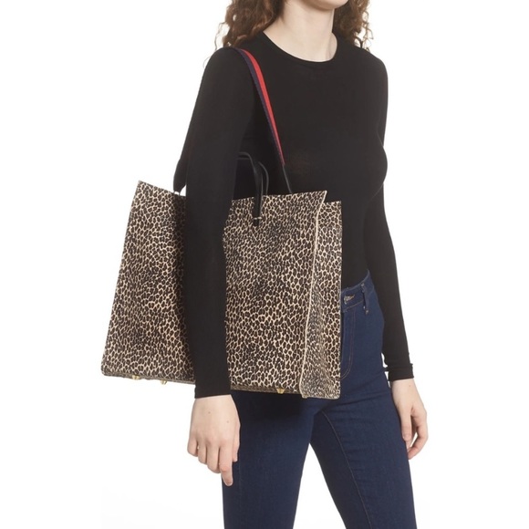 Clare V Simple Tote in mini cat - Picture 2 of 10